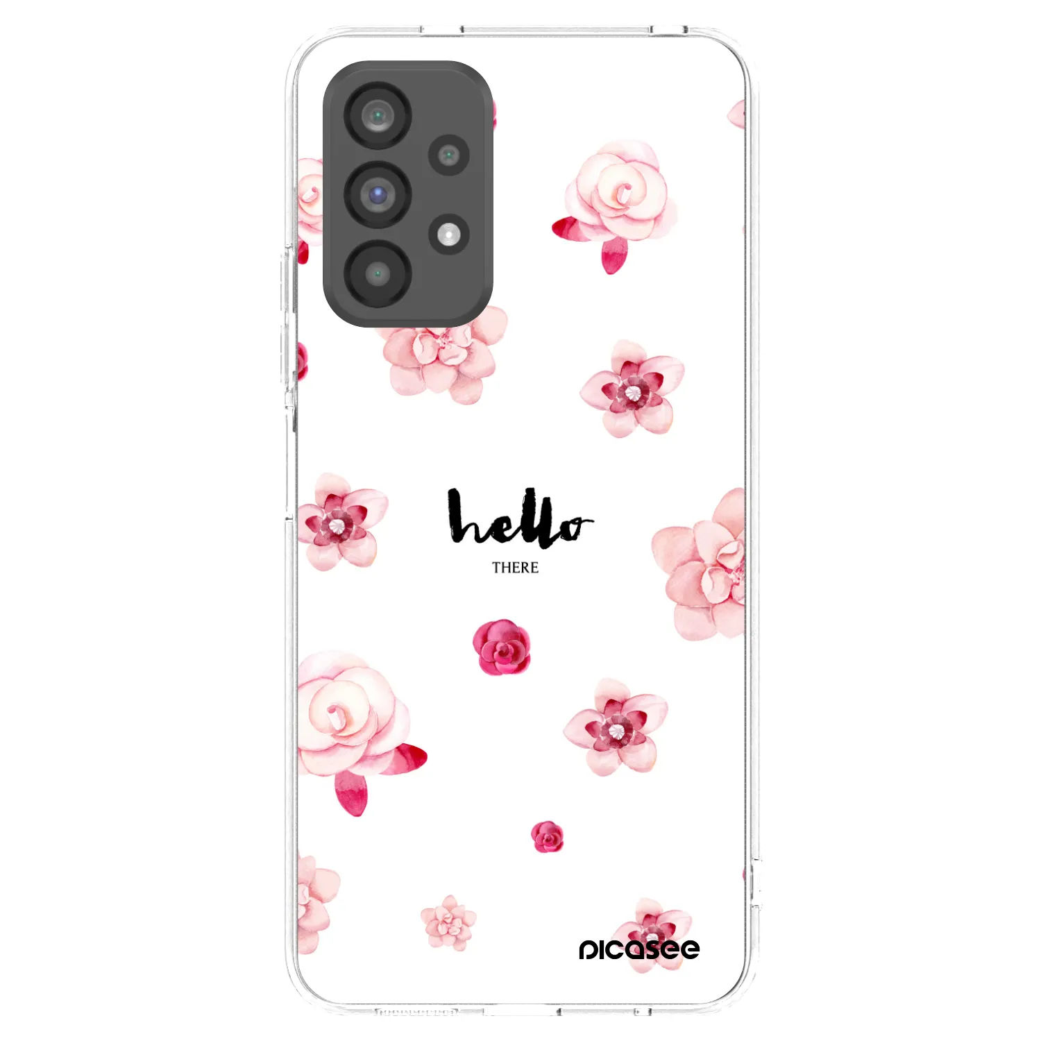 Picasee διαφανής θήκη σιλικόνης Samsung Galaxy A73 5G - Hello there