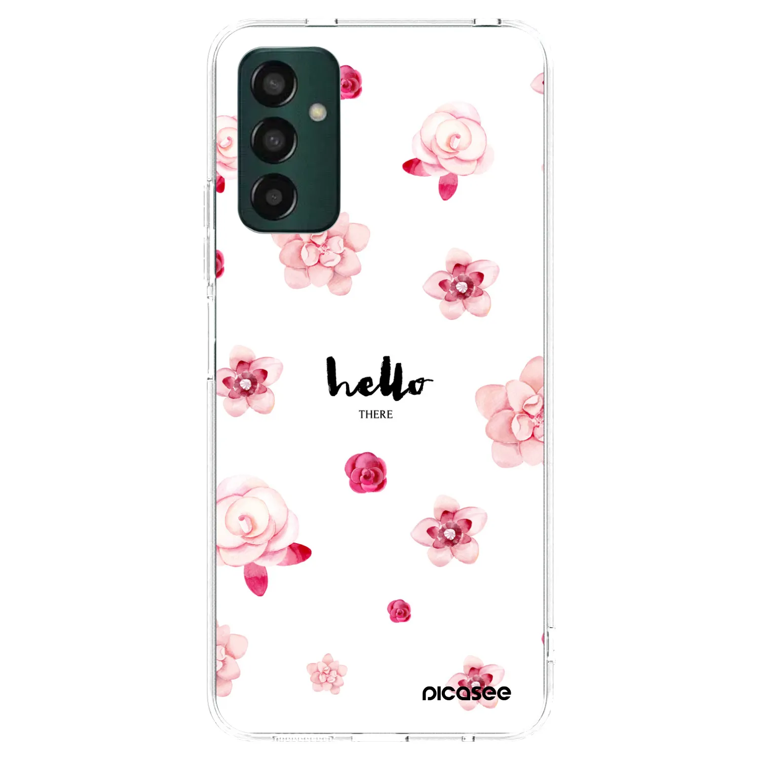 Picasee διαφανής θήκη σιλικόνης Samsung Galaxy M23 5G - Hello there