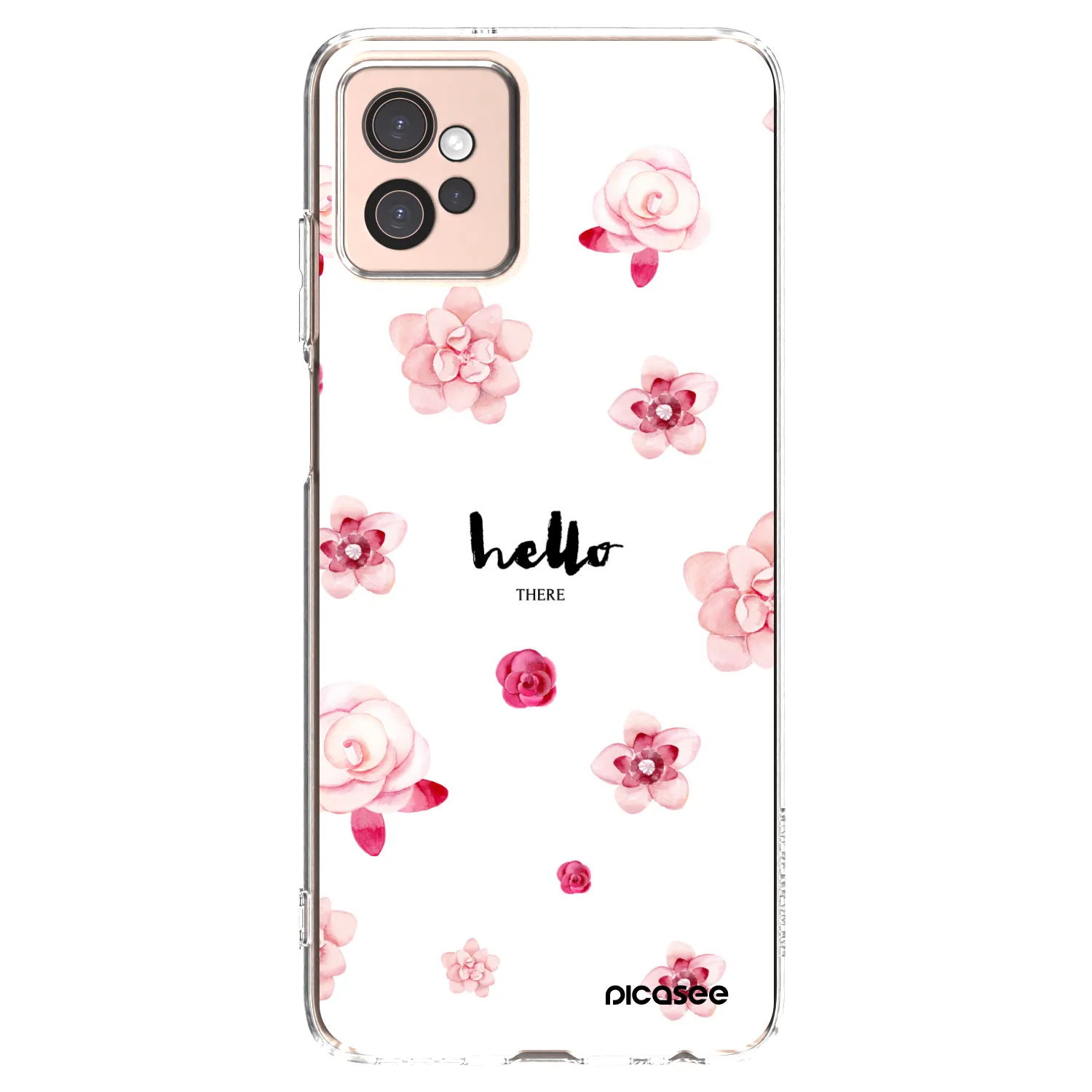 Picasee διαφανής θήκη σιλικόνης Motorola Moto G32 - Hello there