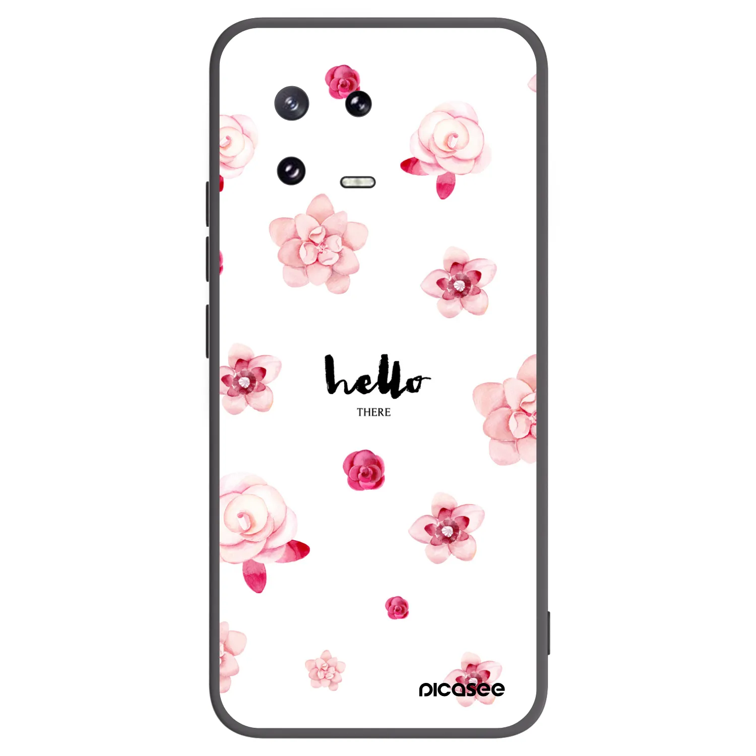 Picasee Μαύρη θήκη σιλικόνης για Xiaomi 13 Pro - Hello there