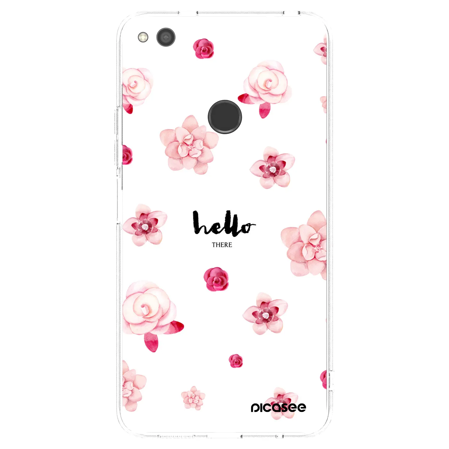 Picasee διαφανής θήκη σιλικόνης Huawei P9 Lite 2017 - Hello there