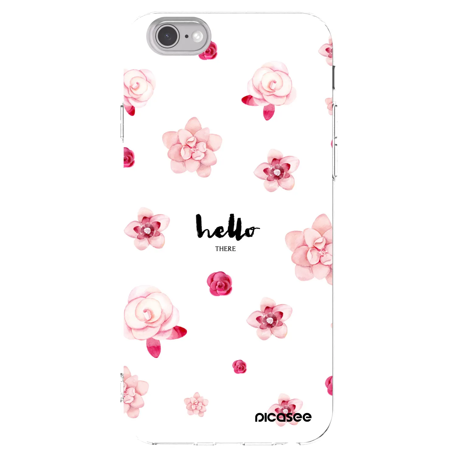 Picasee διαφανής θήκη σιλικόνης Apple iPhone 6/6S - Hello there