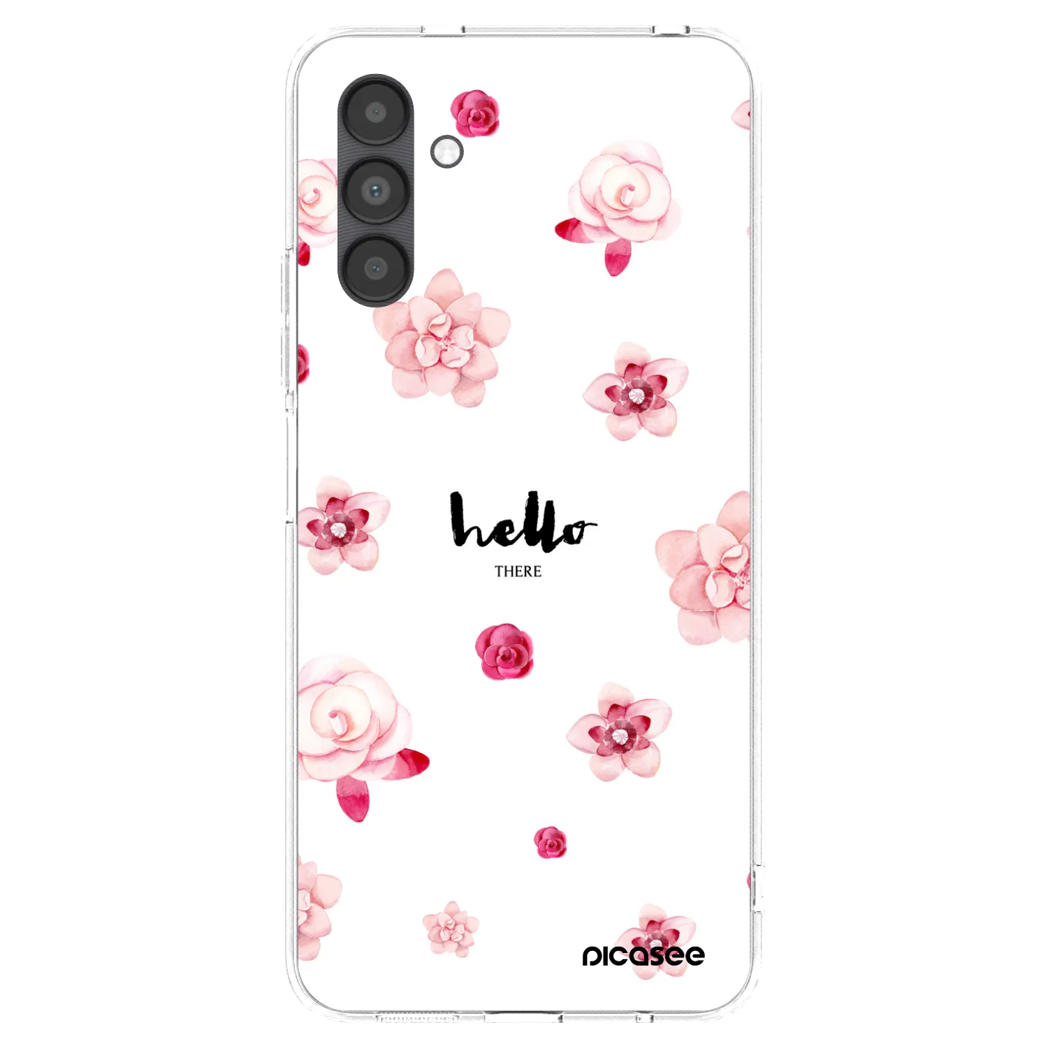 Picasee διαφανής θήκη σιλικόνης Samsung Galaxy A04s A047F - Hello there