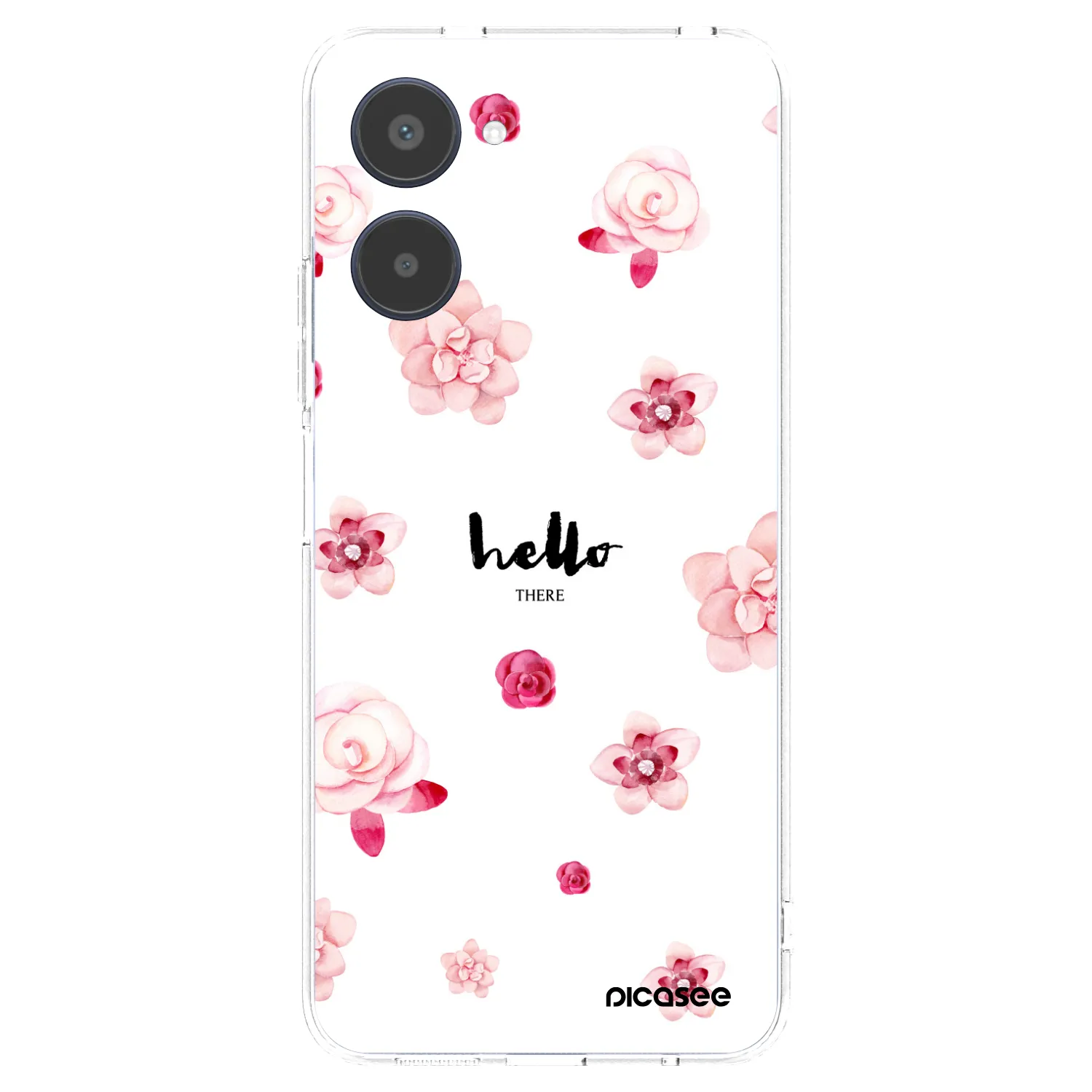 Picasee διαφανής θήκη σιλικόνης Realme 10 4G - Hello there