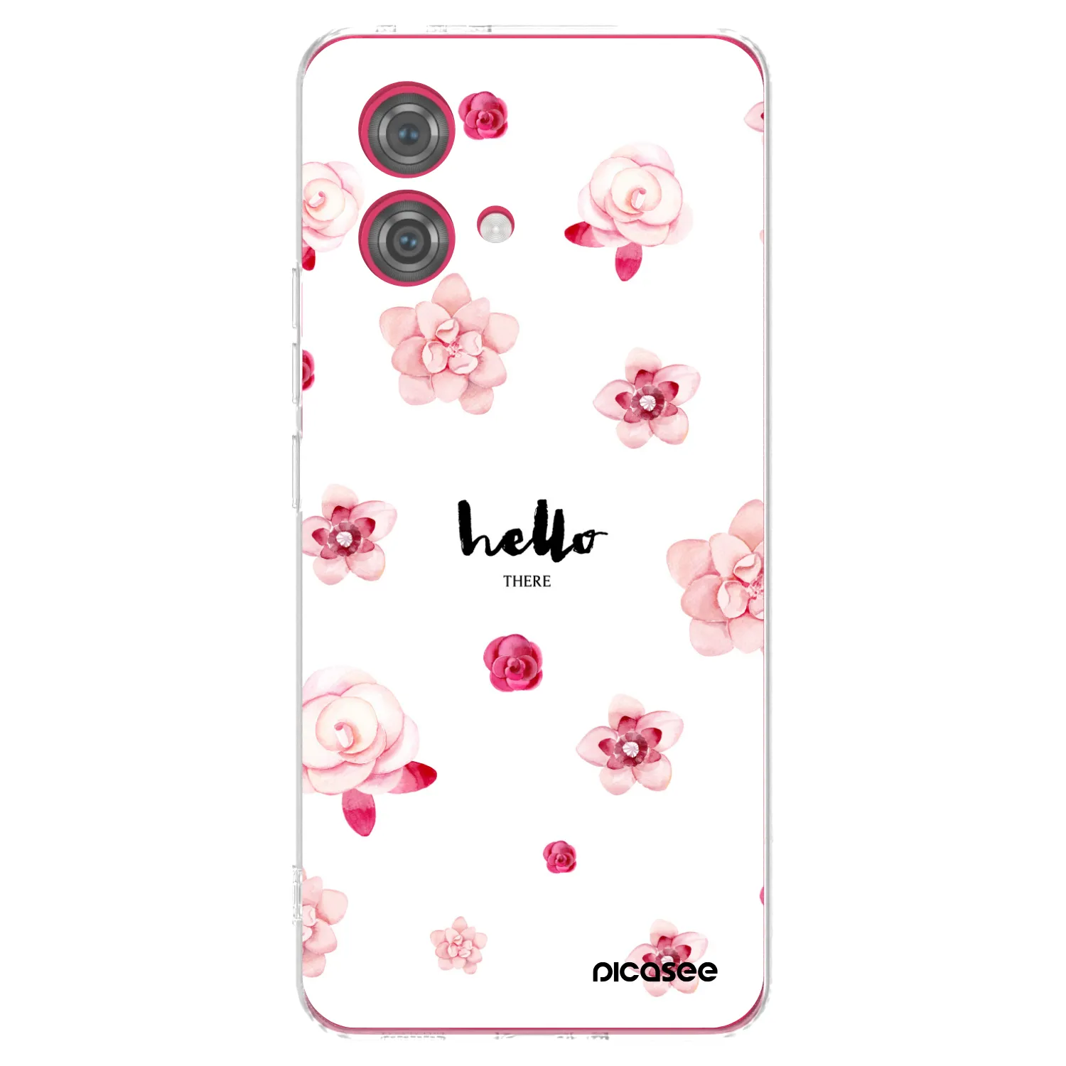 Picasee διαφανής θήκη σιλικόνης Motorola Moto G84 5G - Hello there