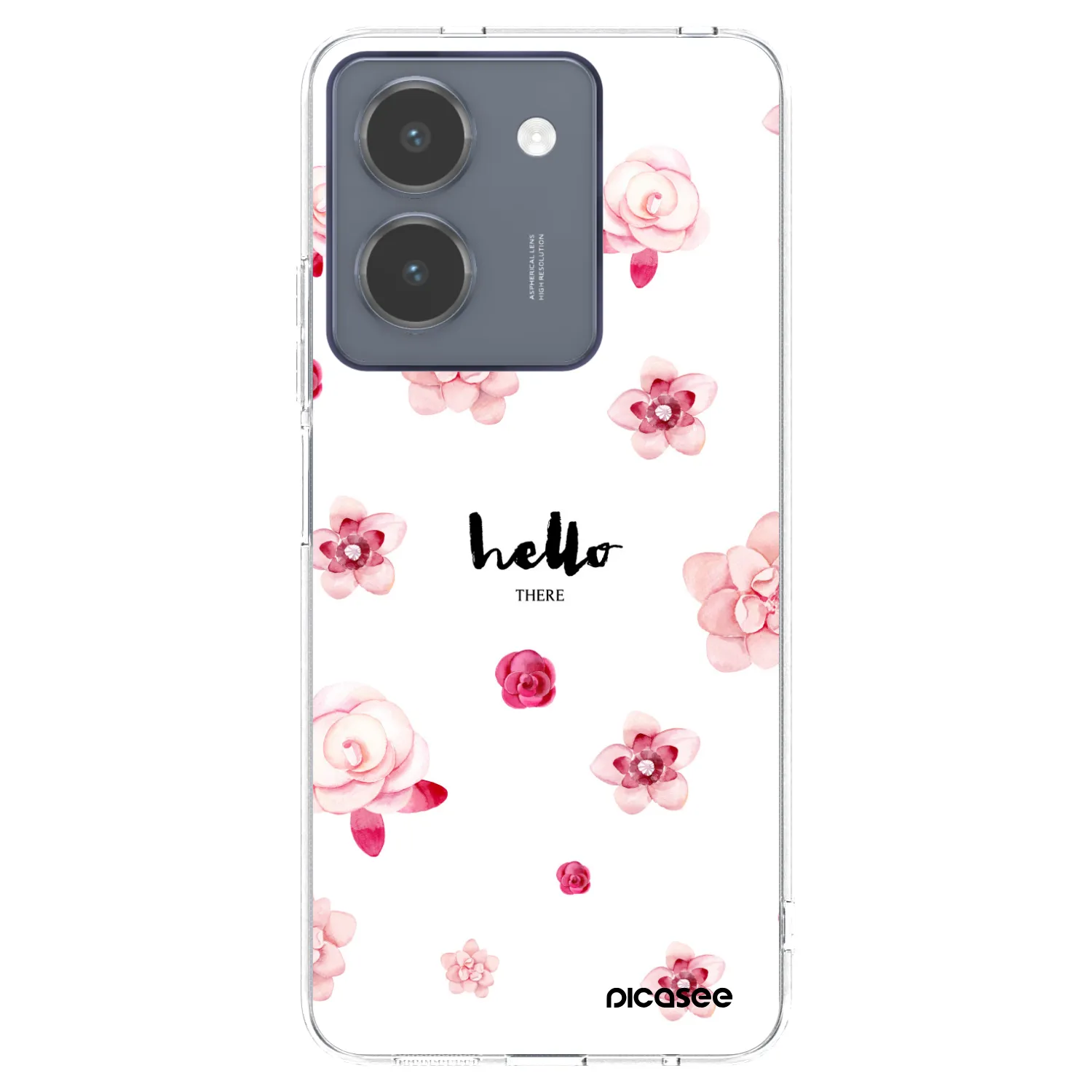 Picasee διαφανής θήκη σιλικόνης Vivo Y36 4G - Hello there