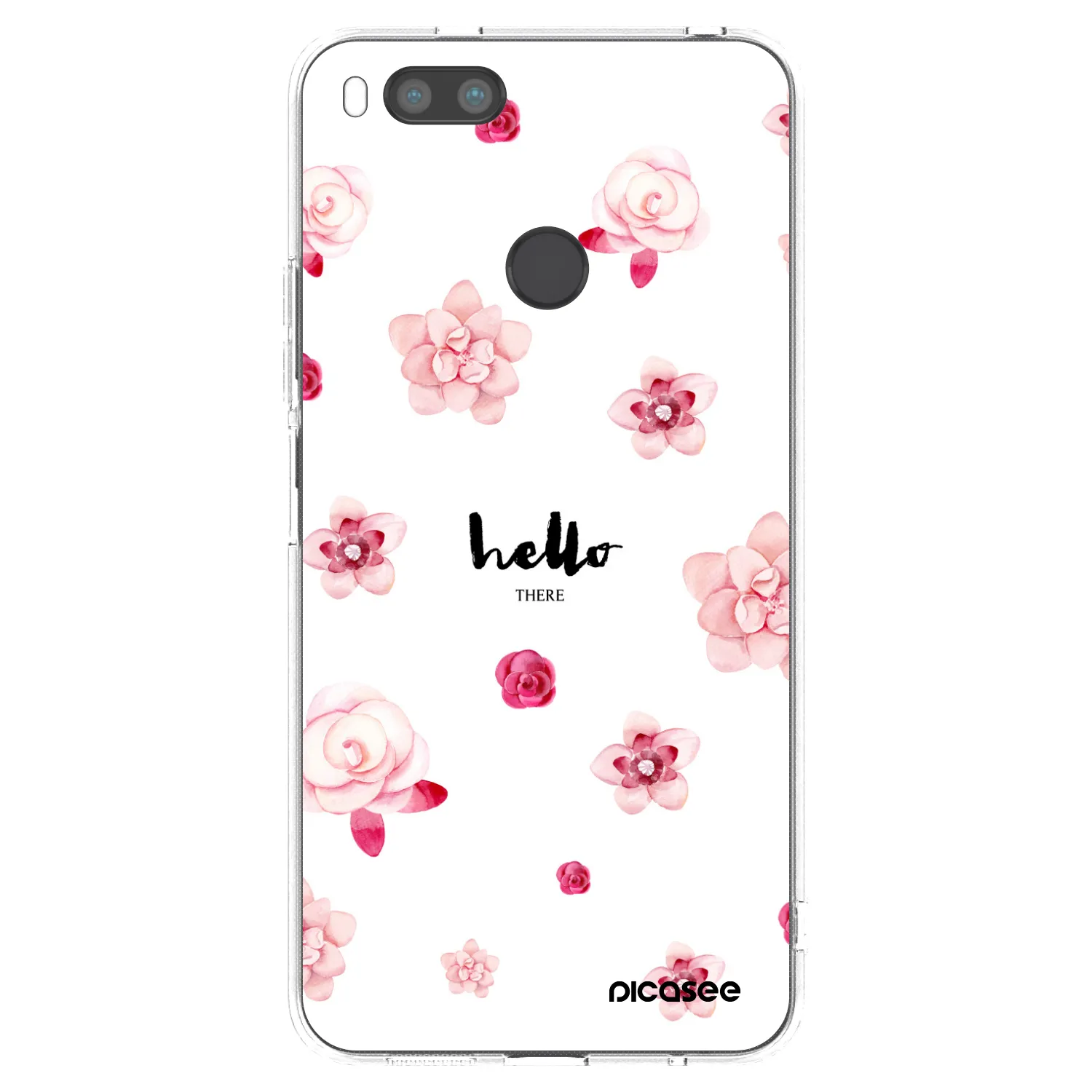 Picasee διαφανής θήκη σιλικόνης Xiaomi Mi A1 Global - Hello there