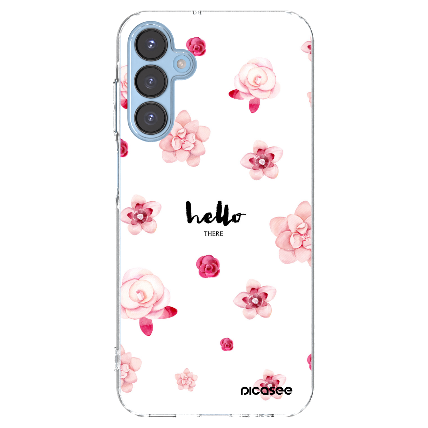 Picasee διαφανής θήκη σιλικόνης Samsung Galaxy A15 A156B 5G - Hello there