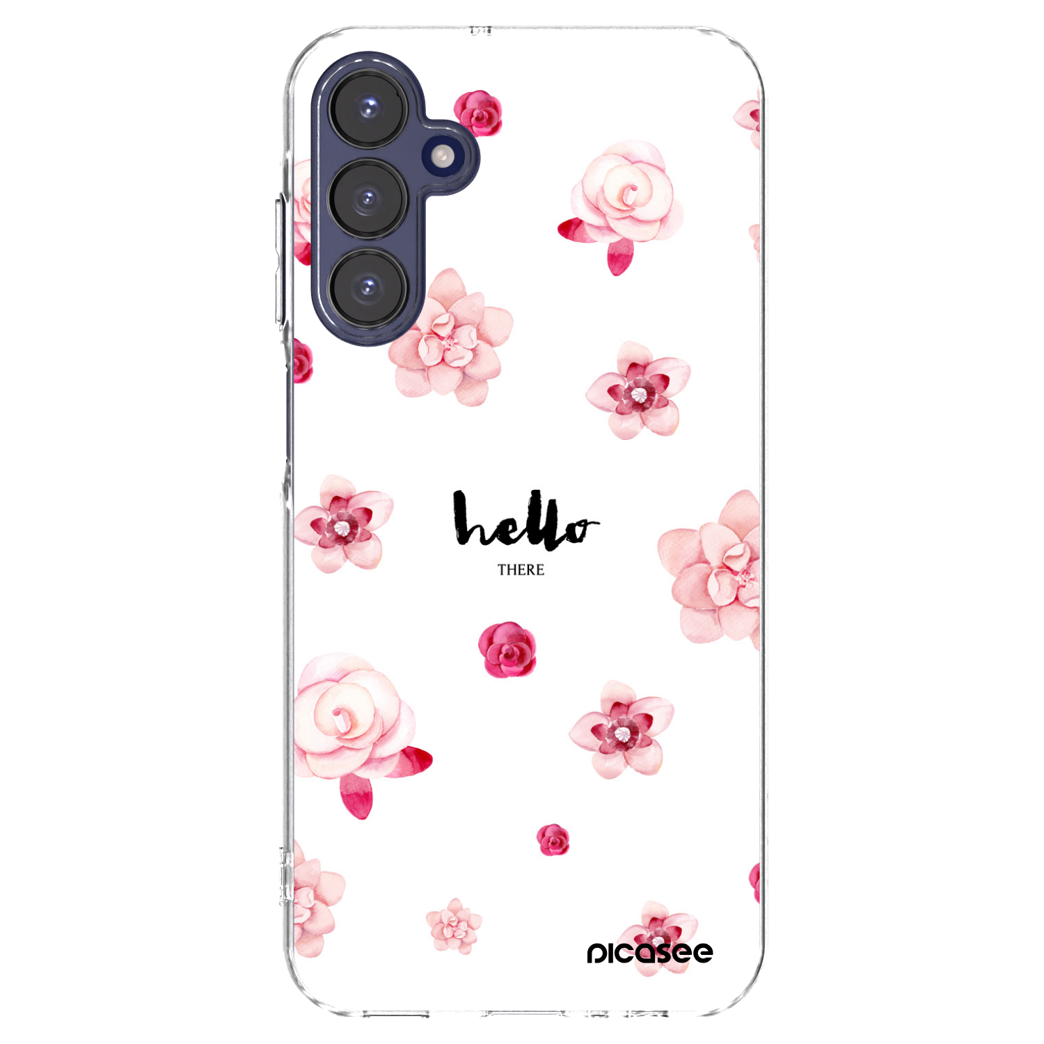 Picasee διαφανής θήκη σιλικόνης Samsung Galaxy A15 A155F 4G - Hello there