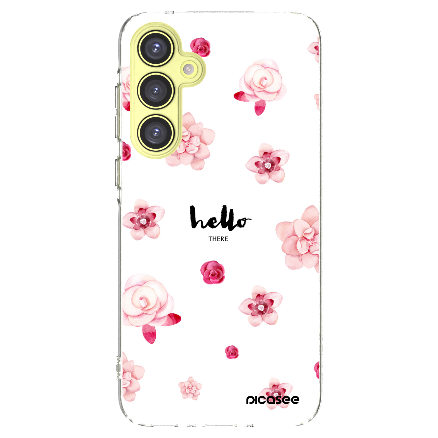Picasee διαφανής θήκη σιλικόνης Samsung Galaxy A35 5G A356B - Hello there