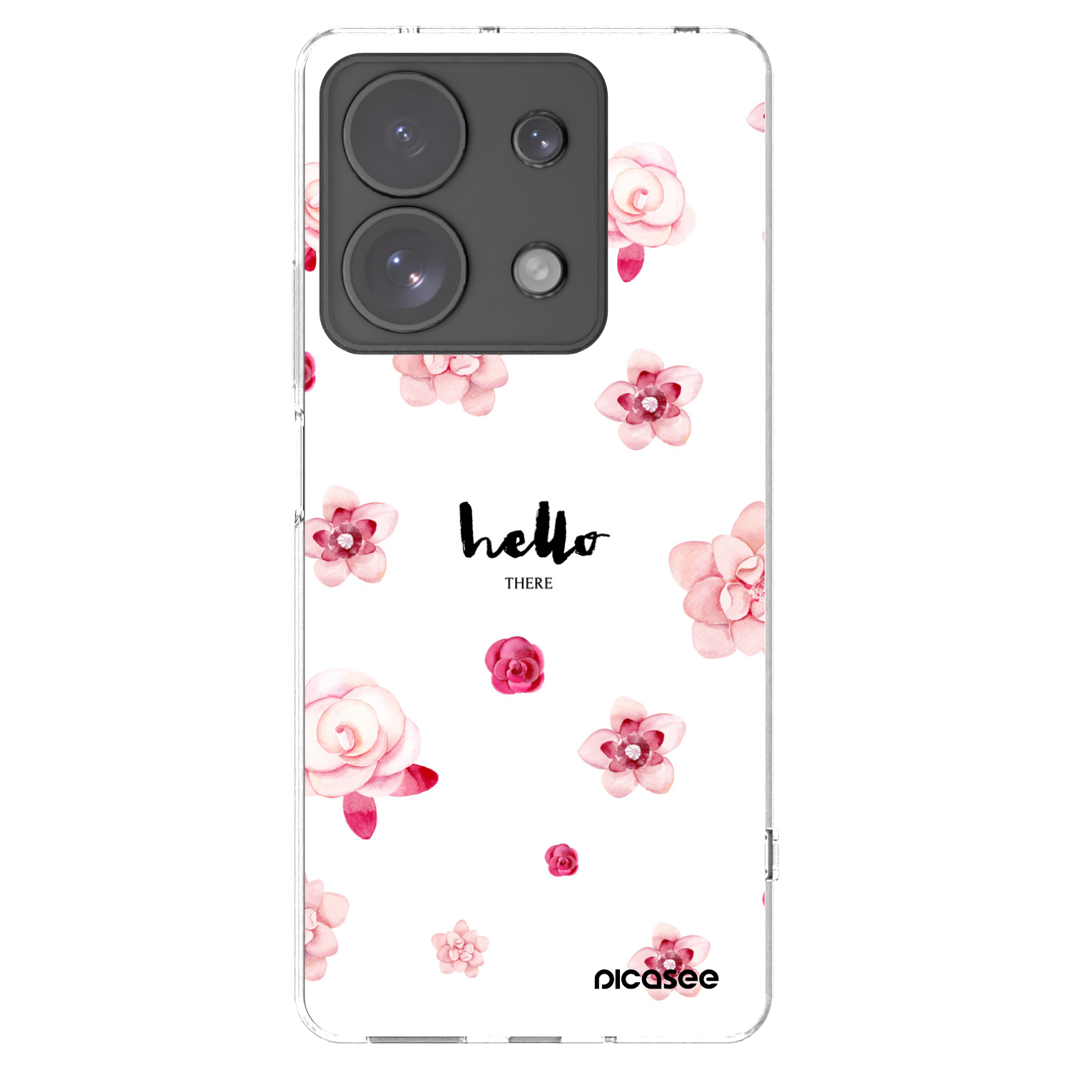 Picasee διαφανής θήκη σιλικόνης Xiaomi Redmi Note 13 Pro 4G - Hello there