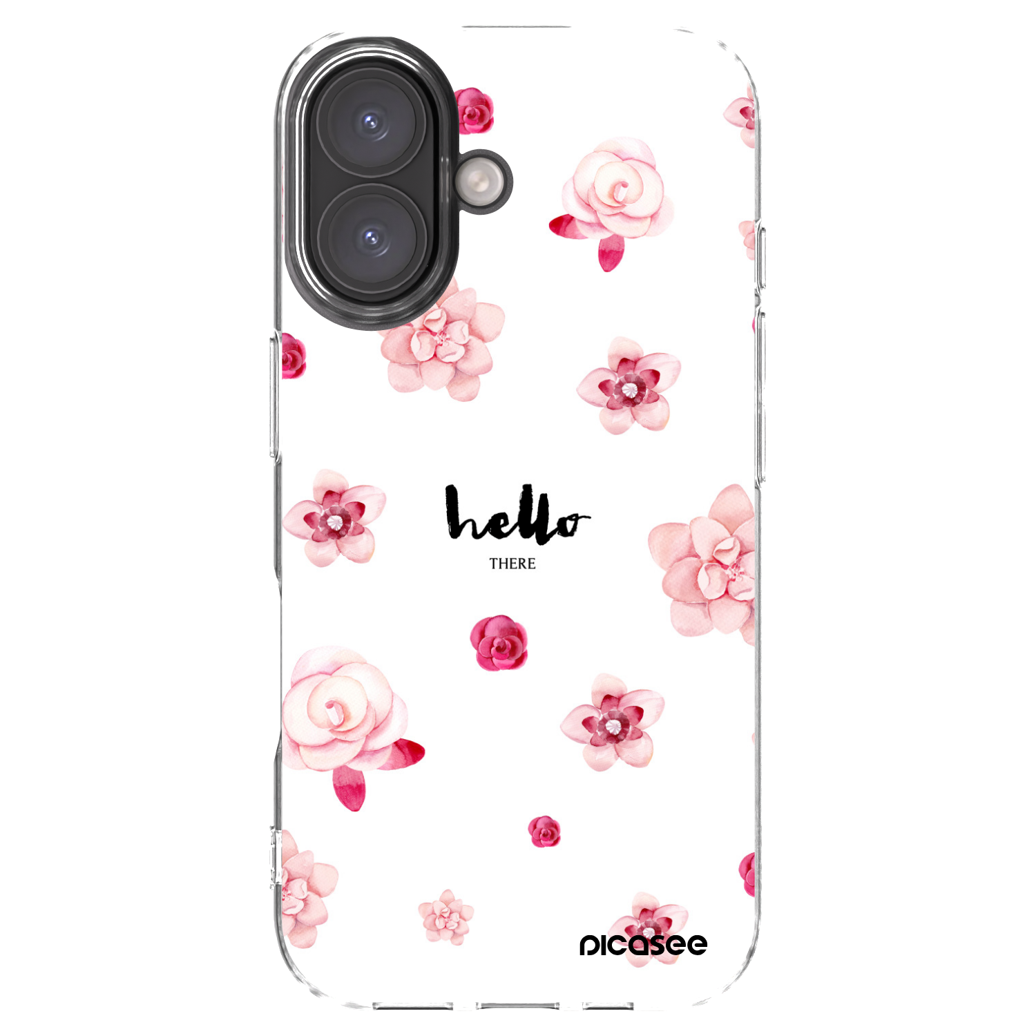 Picasee διαφανής θήκη σιλικόνης Apple iPhone 16 - Hello there