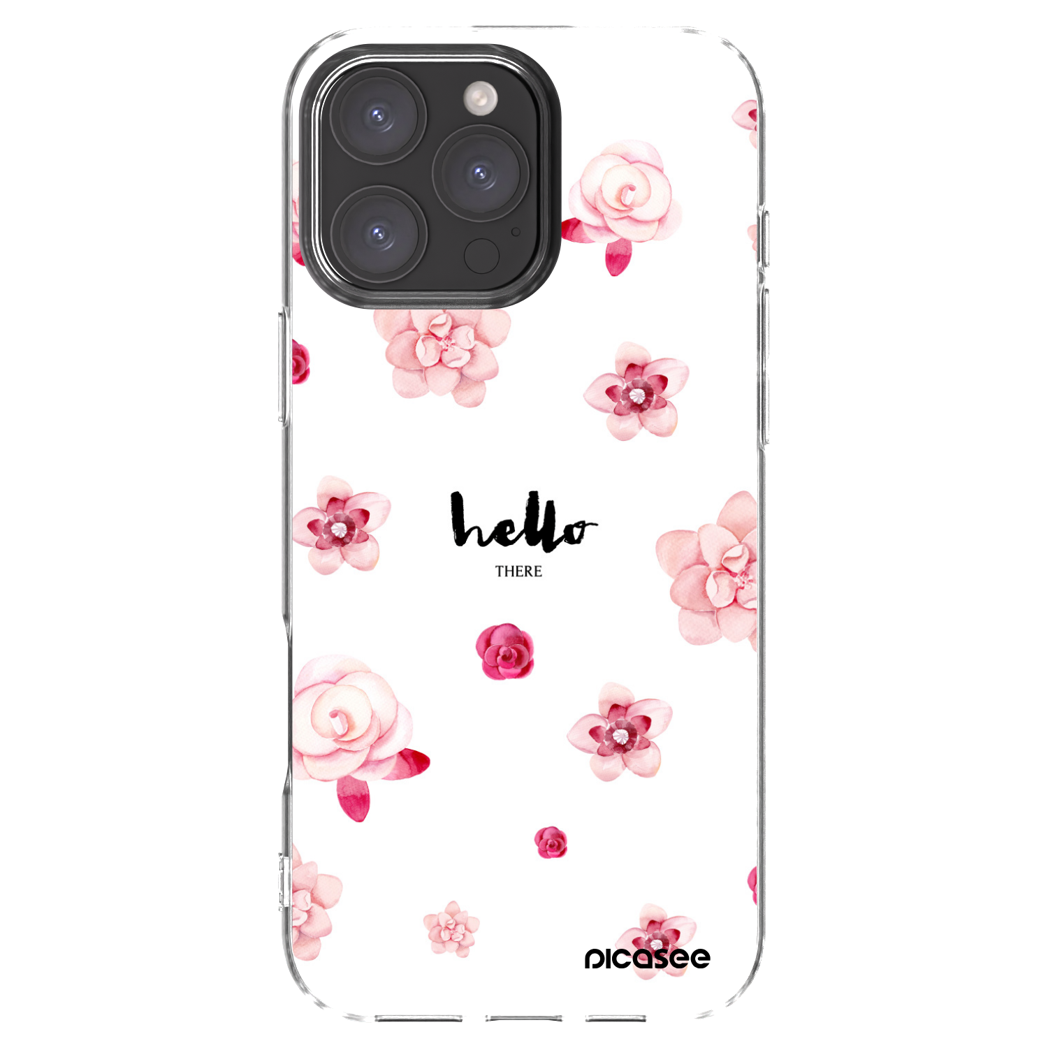 Picasee διαφανής θήκη σιλικόνης Apple iPhone 16 Pro Max - Hello there