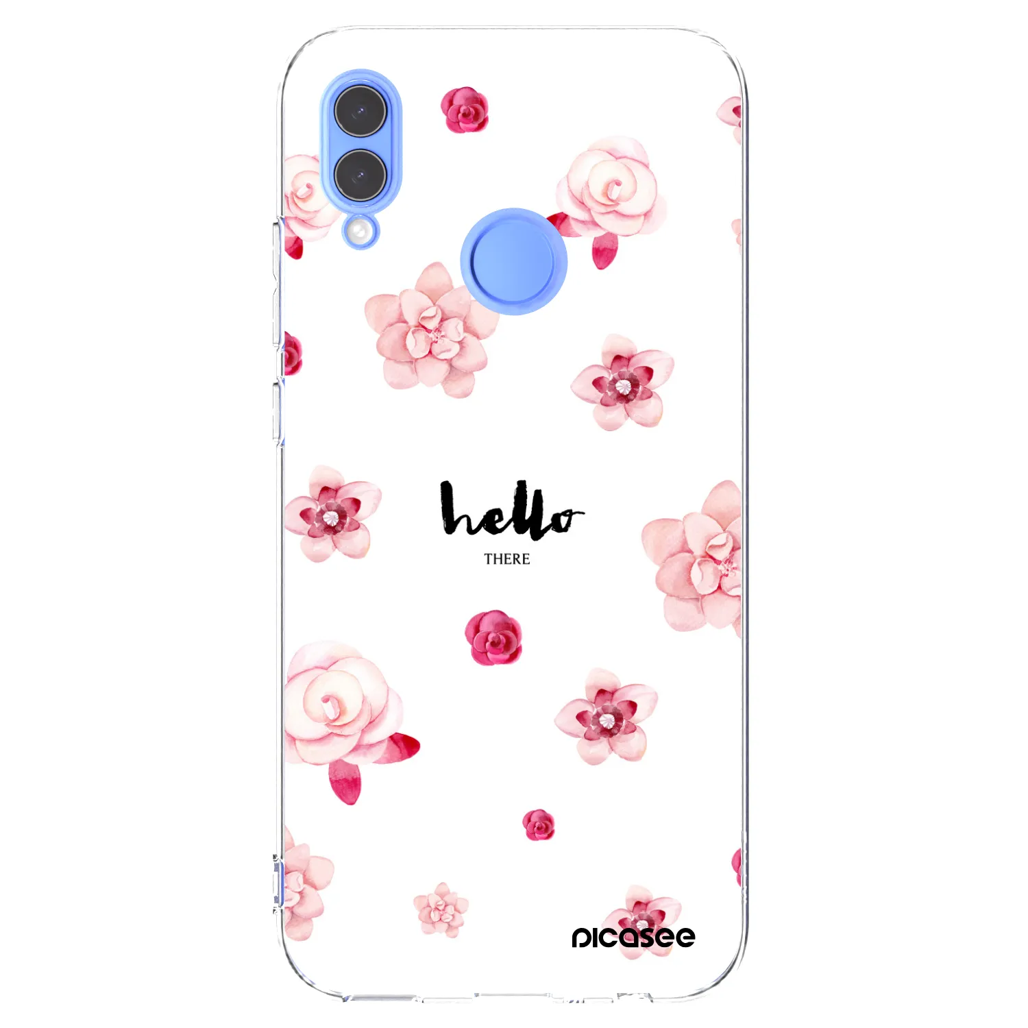 Picasee διαφανής θήκη σιλικόνης Honor 10 Lite - Hello there