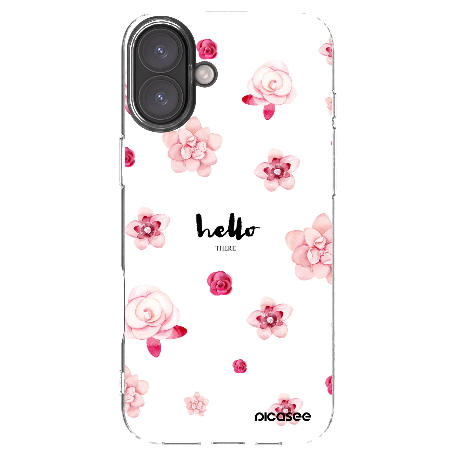 Picasee διαφανής θήκη σιλικόνης Apple iPhone 16 Plus - Hello there