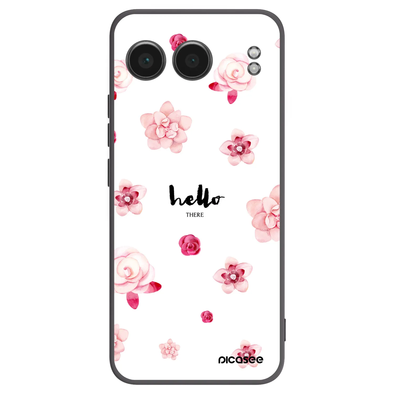 Picasee Μαύρη θήκη σιλικόνης για OnePlus Nord 4 - Hello there