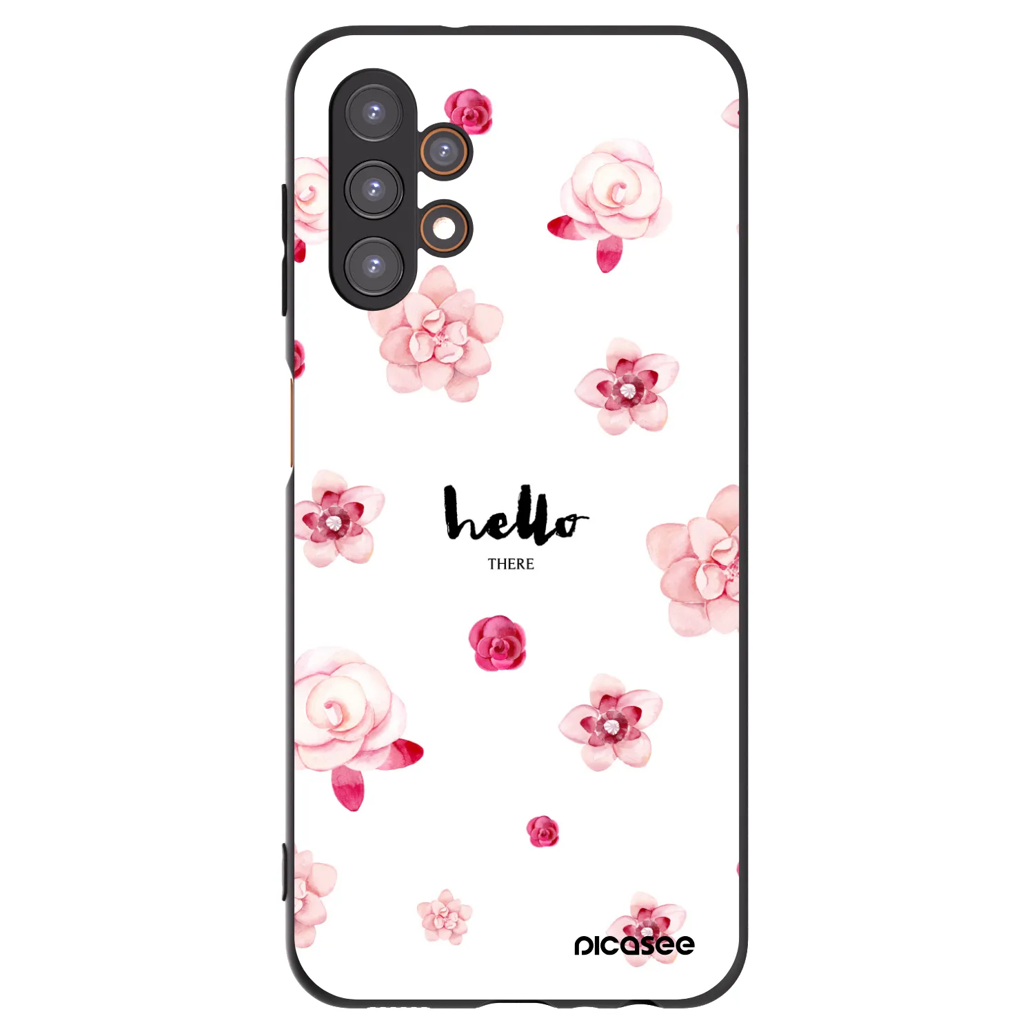 Picasee Μαύρη θήκη σιλικόνης για Samsung Galaxy A13 5G - Hello there