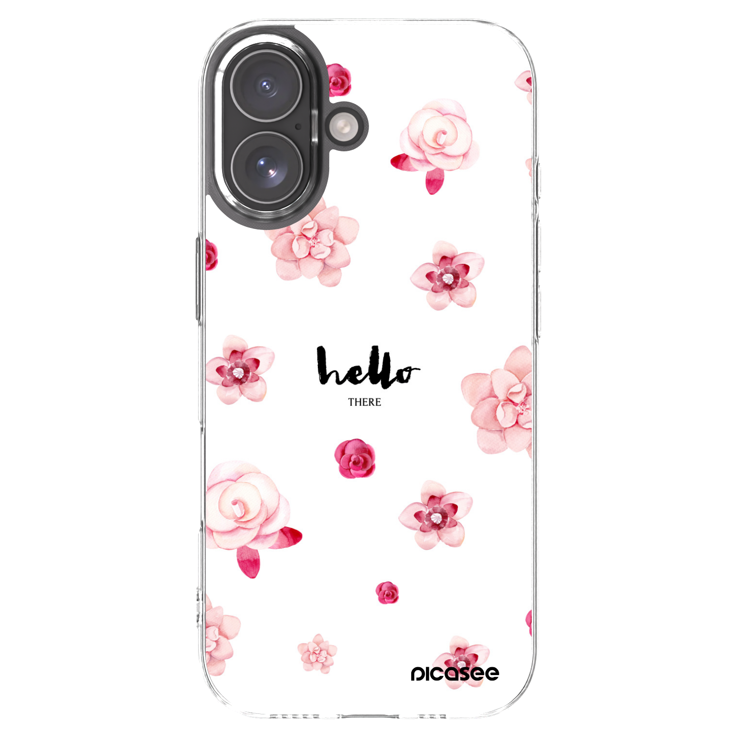 Picasee διαφανής θήκη σιλικόνης Apple iPhone 17 - Hello there