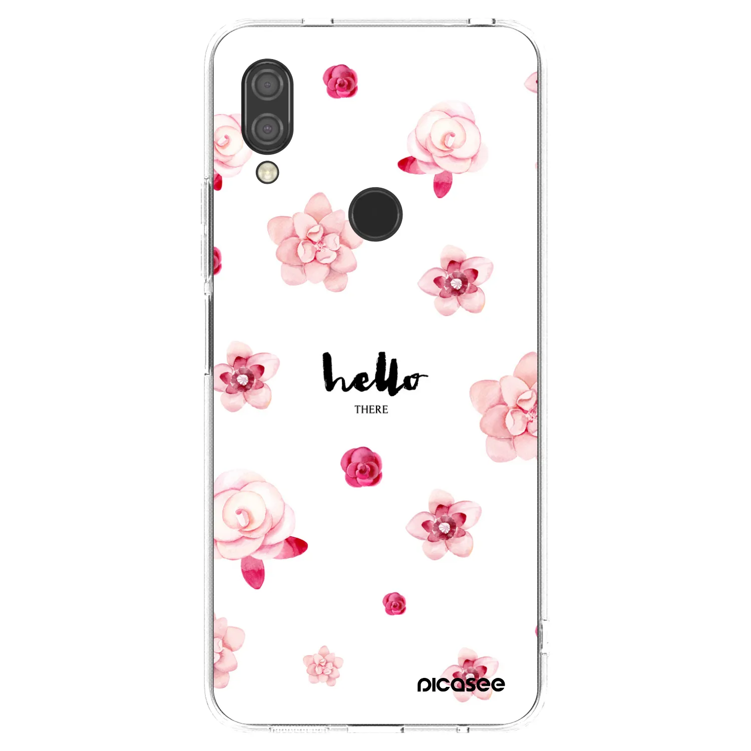 Picasee διαφανής θήκη σιλικόνης Xiaomi Redmi 7 - Hello there