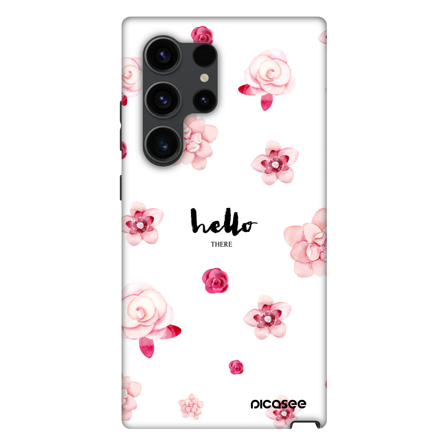 Picasee Fashion Case PowerShare pro Samsung Galaxy S24 Ultra S928B 5G - Hello there
