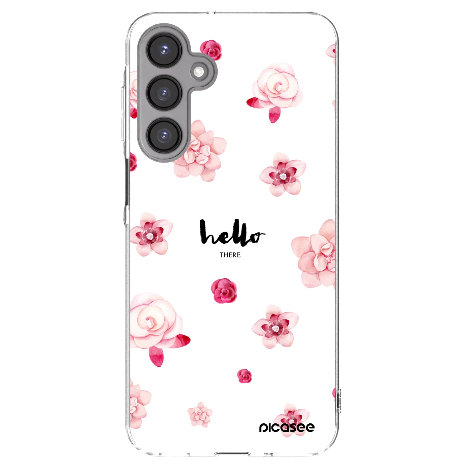 Picasee διαφανής θήκη σιλικόνης Samsung Galaxy A16 4G - Hello there