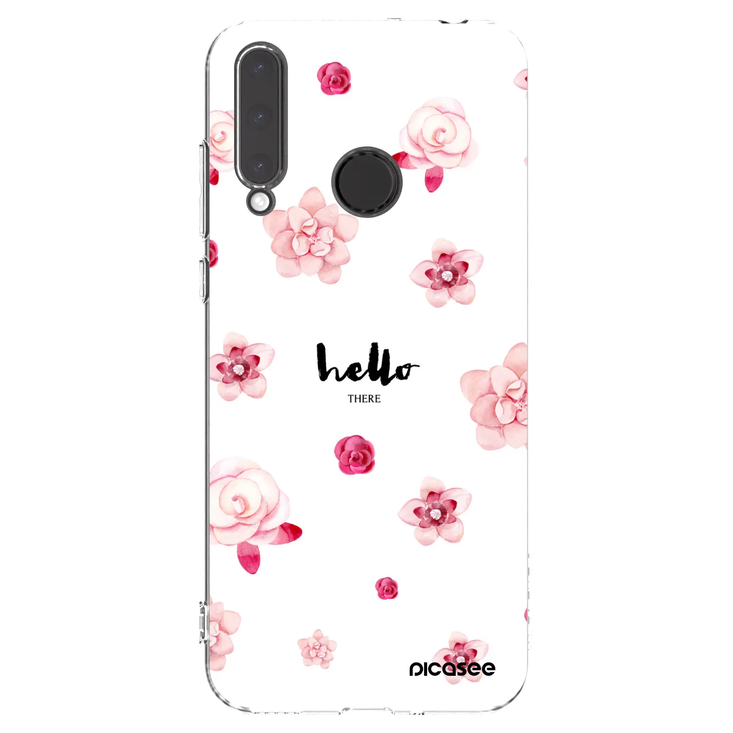 Picasee διαφανής θήκη σιλικόνης Honor 20 Lite - Hello there