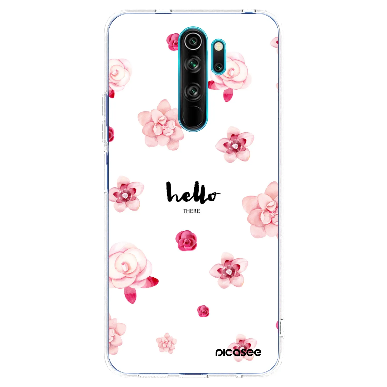 Picasee διαφανής θήκη σιλικόνης Xiaomi Redmi Note 8 Pro - Hello there