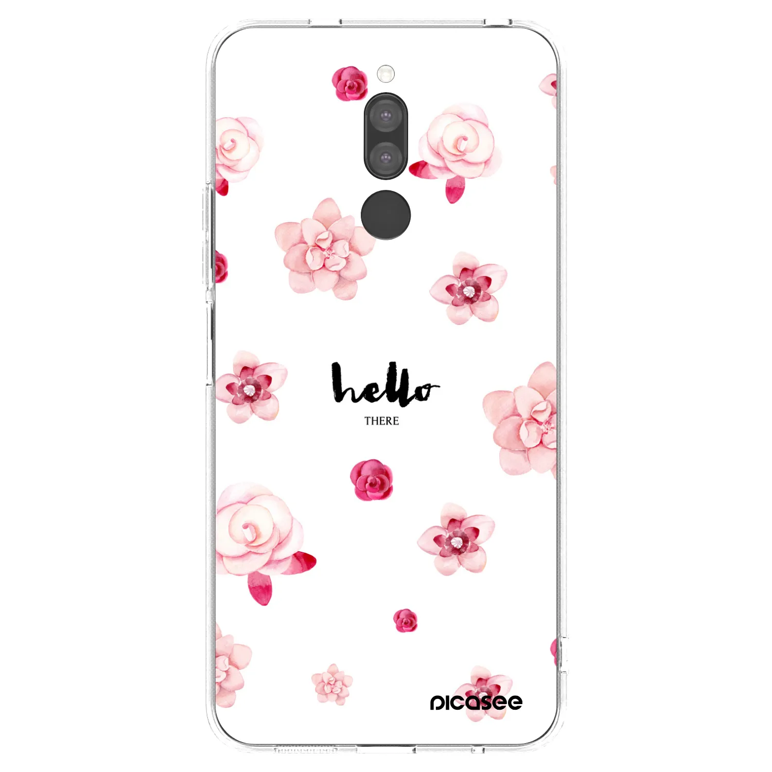 Picasee διαφανής θήκη σιλικόνης Xiaomi Redmi 8 - Hello there