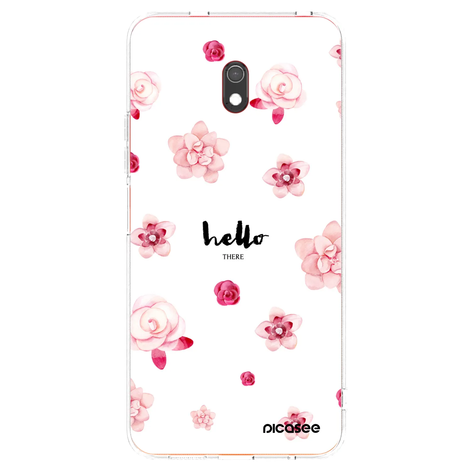 Picasee διαφανής θήκη σιλικόνης Xiaomi Redmi 8A - Hello there