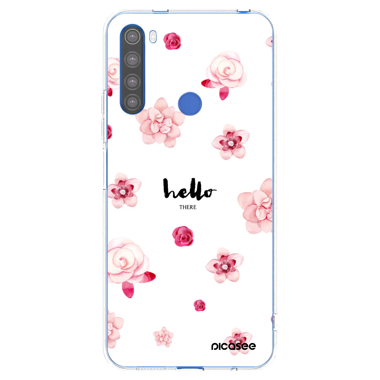 Picasee διαφανής θήκη σιλικόνης Xiaomi Redmi Note 8T - Hello there