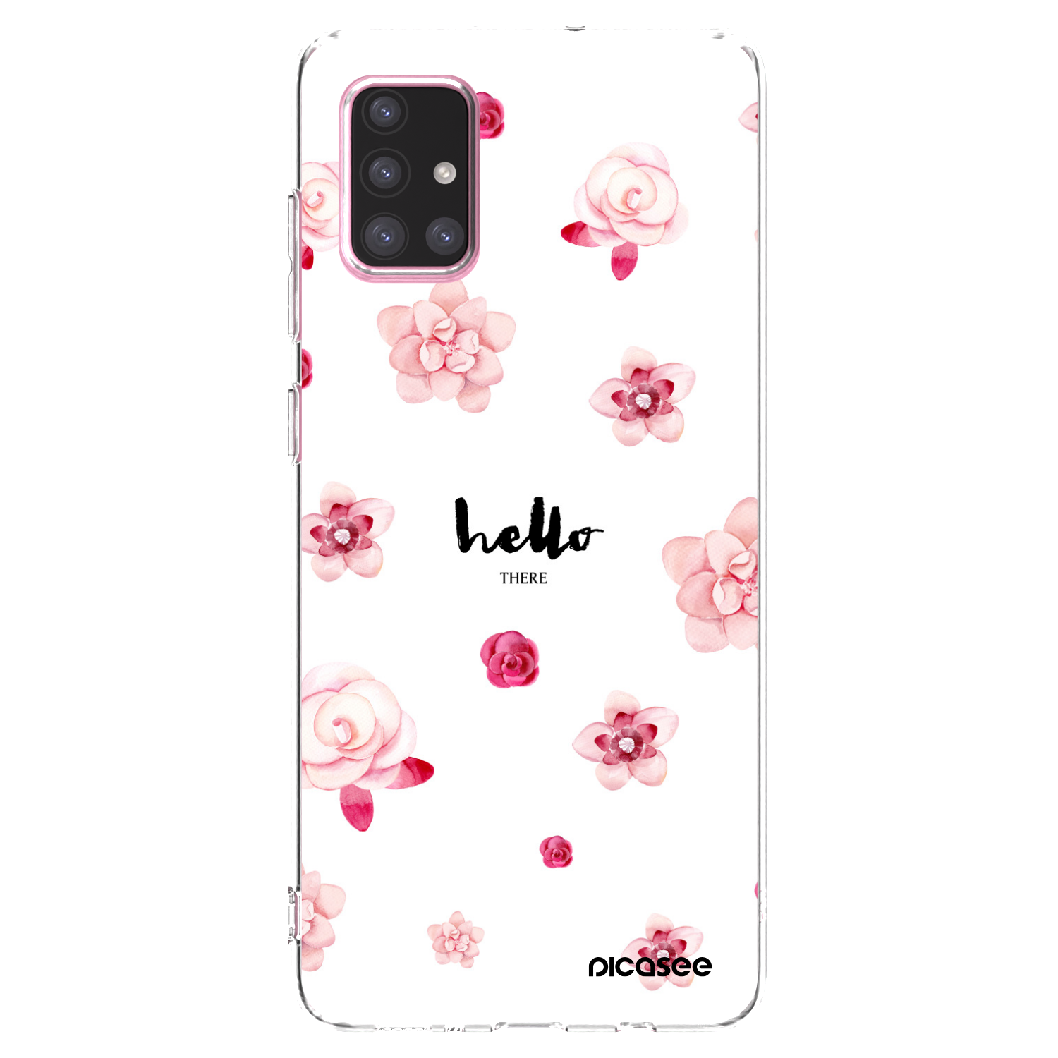 Picasee διαφανής θήκη σιλικόνης Samsung Galaxy A71 A715F - Hello there