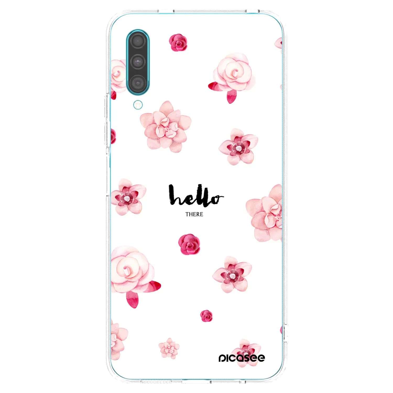 Picasee διαφανής θήκη σιλικόνης Samsung Galaxy A30s A307F - Hello there