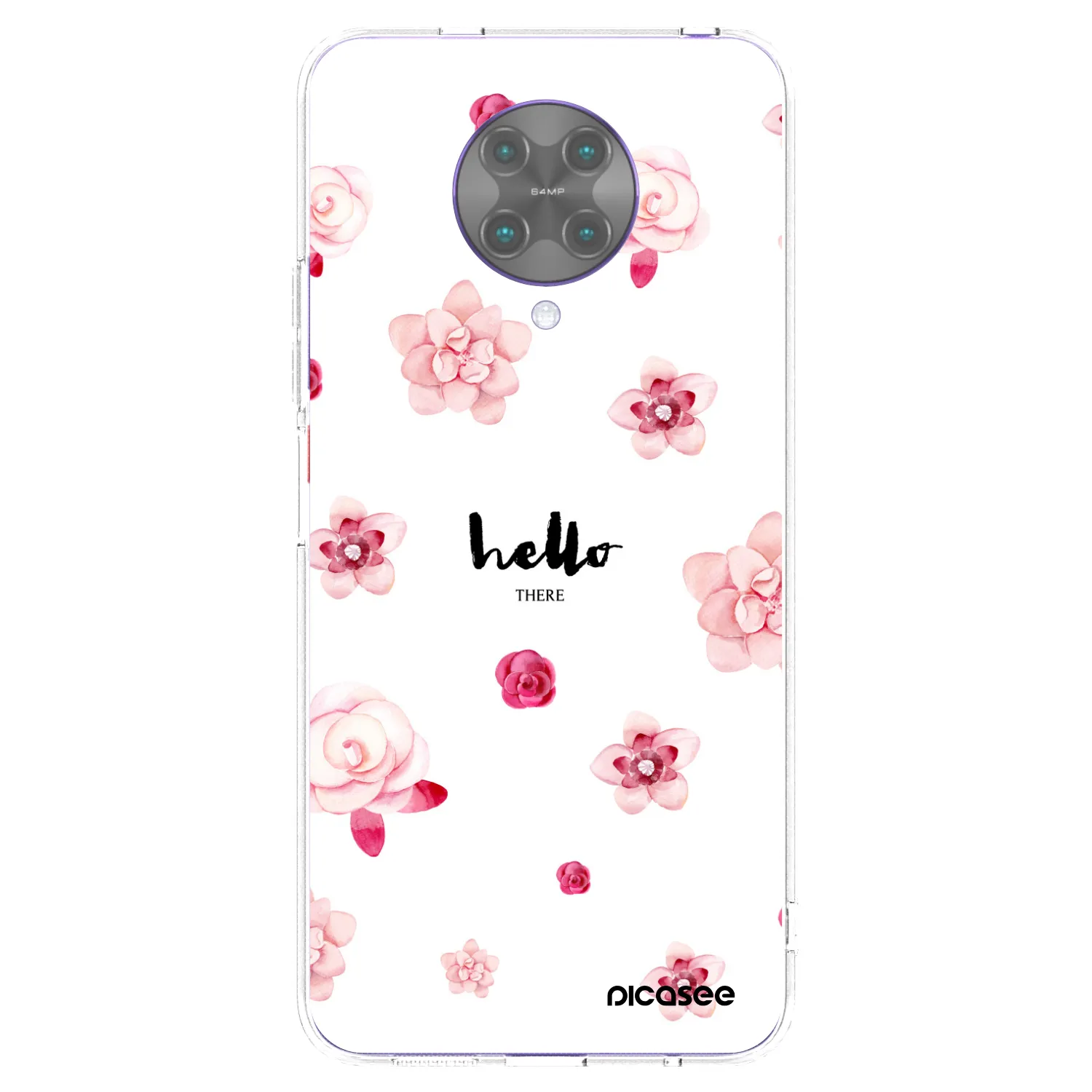 Picasee διαφανής θήκη σιλικόνης Xiaomi Poco F2 Pro - Hello there