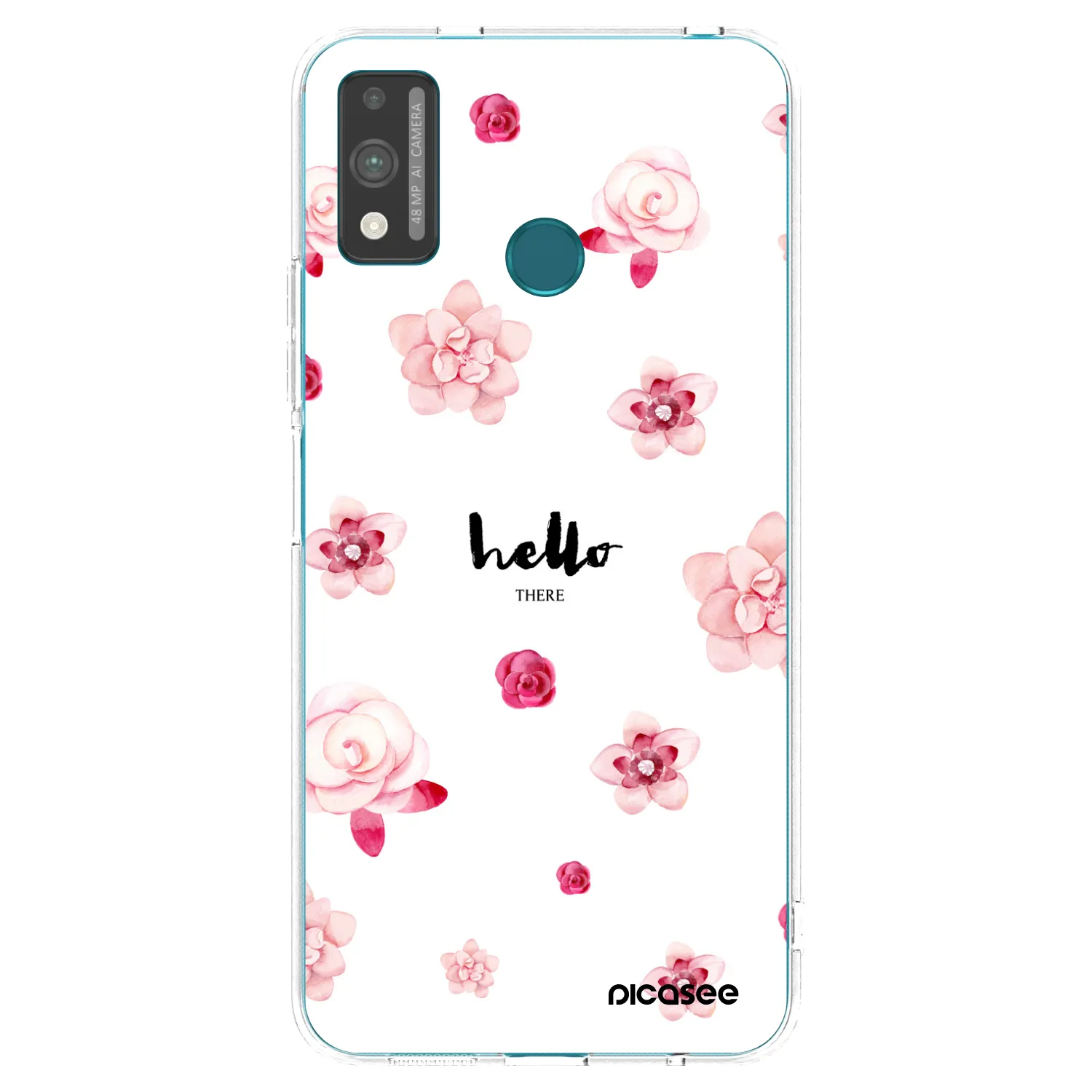 Picasee διαφανής θήκη σιλικόνης Honor 9X Lite - Hello there