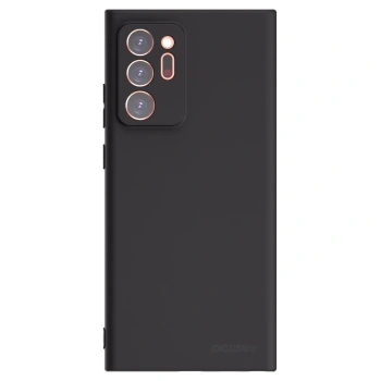 Picasee Μαύρη θήκη σιλικόνης για Samsung Galaxy Note 20 Ultra - Clear