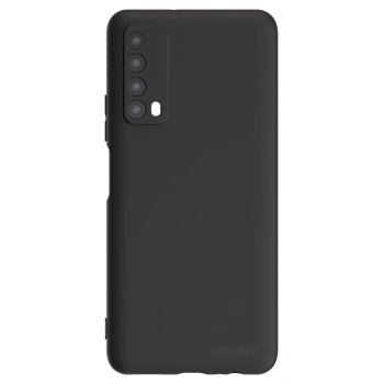 Picasee Μαύρη θήκη σιλικόνης για Huawei P Smart 2021 - Clear