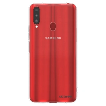 Picasee διαφανής θήκη σιλικόνης Samsung Galaxy A20s - Clear