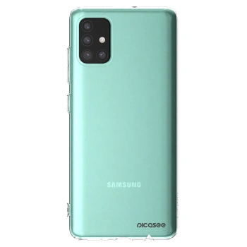 Picasee διαφανής θήκη σιλικόνης Samsung Galaxy M51 M515F - Clear