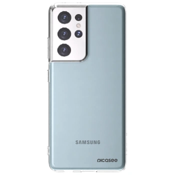 Picasee διαφανής θήκη σιλικόνης Samsung Galaxy S21 Ultra 5G G998B - Clear