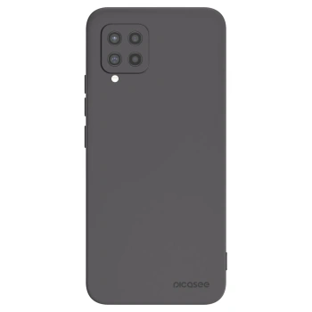 Picasee Μαύρη θήκη σιλικόνης για Samsung Galaxy A42 A426B - Clear