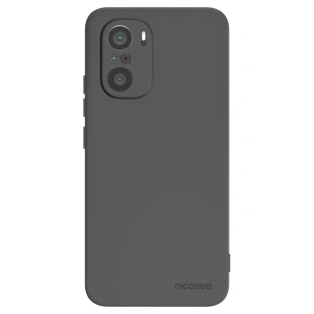 Picasee Μαύρη θήκη σιλικόνης για Xiaomi Poco F3 - Clear