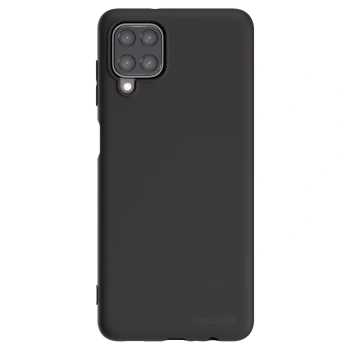 Picasee Μαύρη θήκη σιλικόνης για Samsung Galaxy M12 M127F - Clear