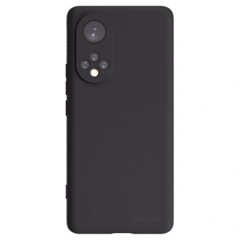 Picasee Μαύρη θήκη σιλικόνης για Honor 50 5G - Clear