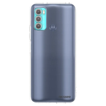 Picasee διαφανής θήκη σιλικόνης Motorola Moto G60 - Clear