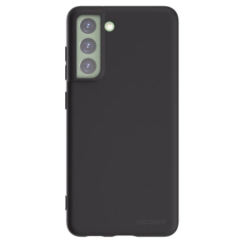 Picasee Μαύρη θήκη σιλικόνης για Samsung Galaxy S21 FE 5G - Clear