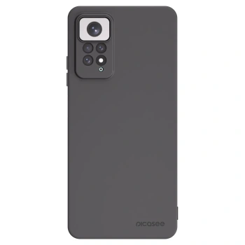 Picasee Μαύρη θήκη σιλικόνης για Xiaomi Redmi Note 11 - Clear