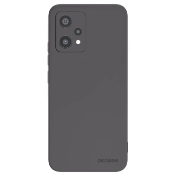 Picasee Μαύρη θήκη σιλικόνης για Realme 9 Pro 5G - Clear