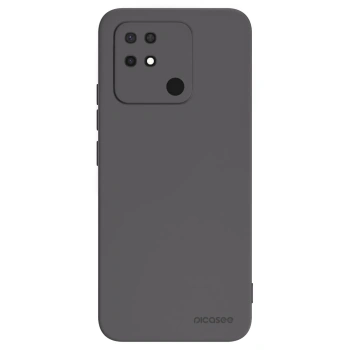 Picasee Μαύρη θήκη σιλικόνης για Xiaomi Redmi 10C - Clear