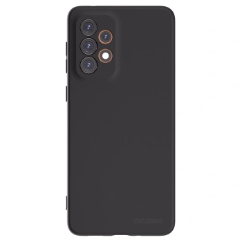 Picasee Μαύρη θήκη σιλικόνης για Samsung Galaxy A33 5G A336 - Clear