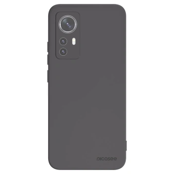 Picasee Μαύρη θήκη σιλικόνης για Xiaomi 12X - Clear